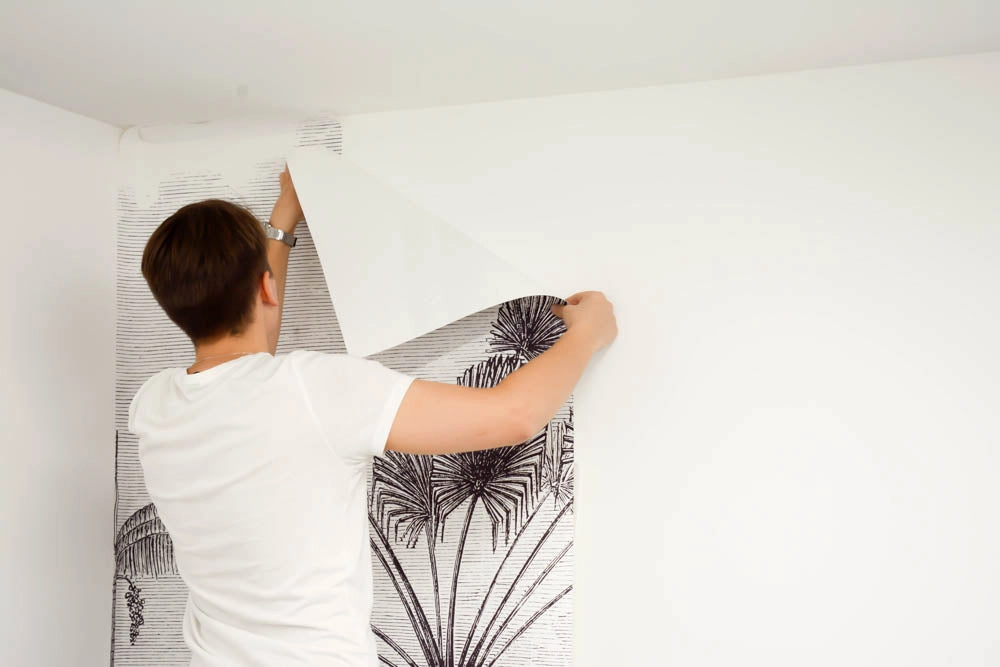 Wallpaper installation service in Atascocita, TX